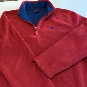 Brooks Brothers Red and Blue Fleece Jacket